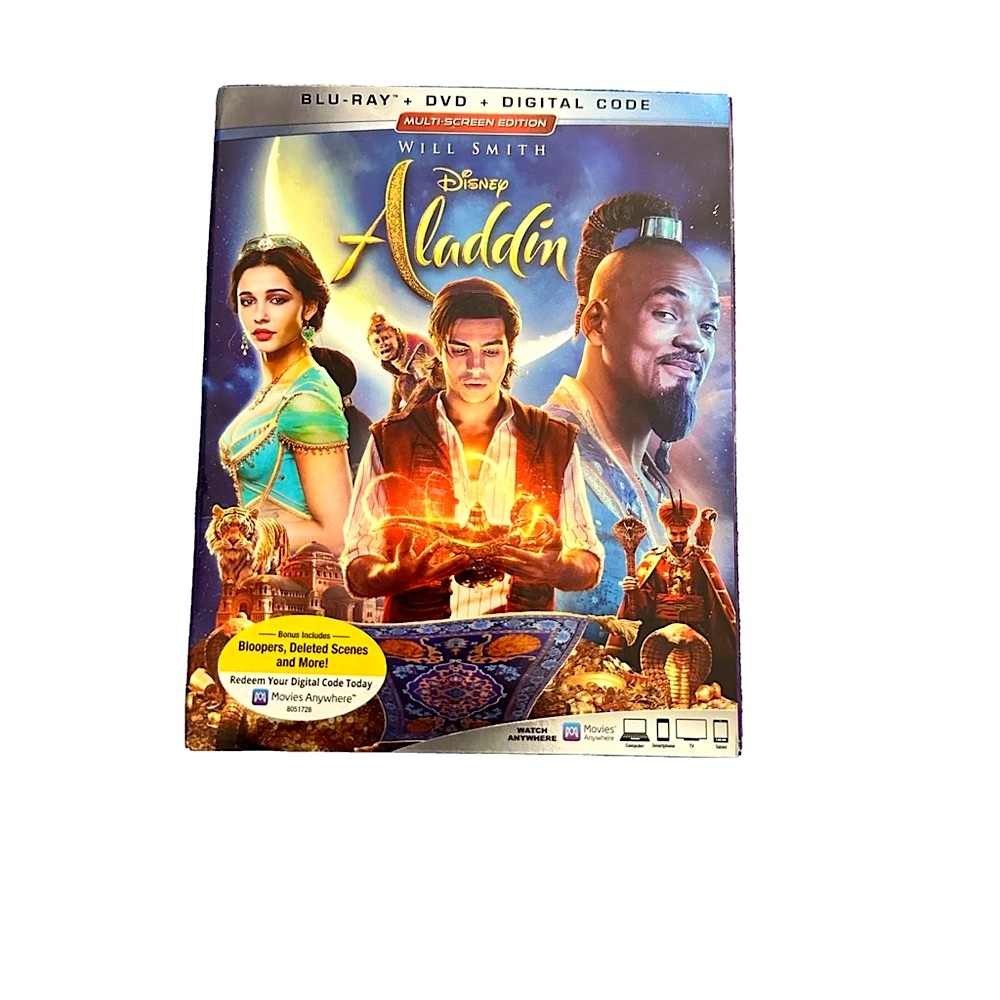 Disney Aladdin Blu-ray DVD